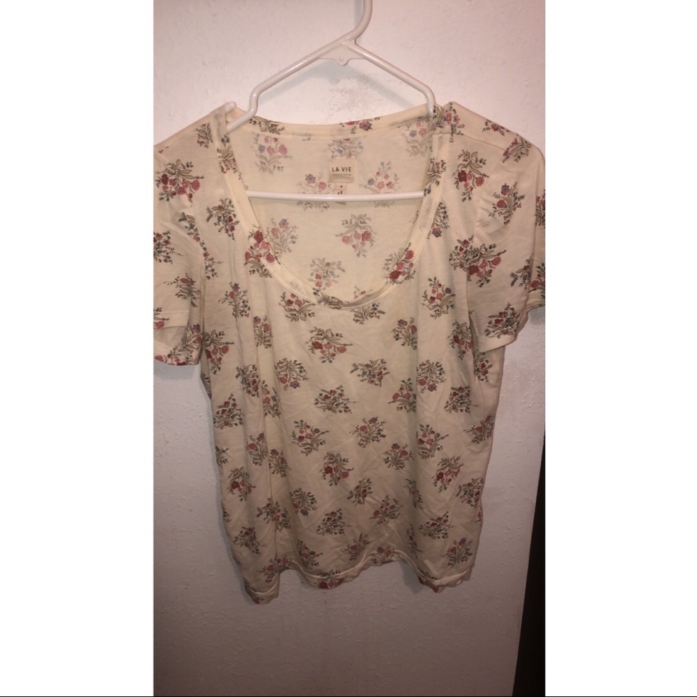 Rebecca Taylor Floral Tee